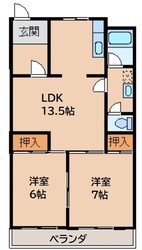 ロイヤルコーポ吹上の物件間取画像